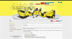 Desktop Screenshot of karcher.wiba.com.pl